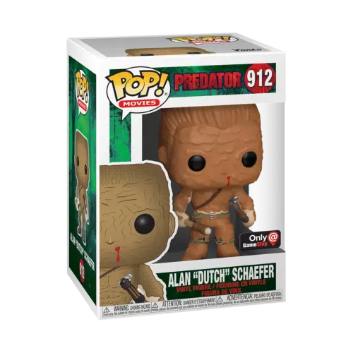 Funko Pop! Vinyl: Predator - Alan "Dutch" Schaefer - GameStop (Exclusive) #912