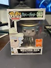 Funko Pop Vinyl Rick and Morty Western Convention Exclusive 363 Box Not Mint