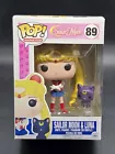 Funko Pop! Vinyl: Sailor Moon Sailor Moon Sailor Moon W/ Luna #89 RETIRED *Flaws