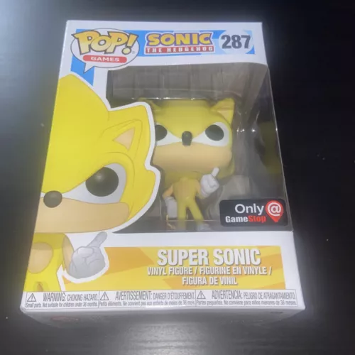 Funko Pop! Vinyl: Sonic the Hedgehog  Sonic the Hedgehog Super GameStop Exc #287