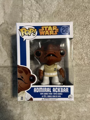 Funko Pop! Vinyl: Star Wars - Admiral Ackbar #28