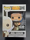 Funko Pop! Vinyl Star Wars Ben Kenobi #99 Smuggler's Bounty Exclusive Vaulted