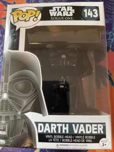 Funko Pop! Vinyl: Star Wars - Darth Vader (Rogue One) #143 With Protector