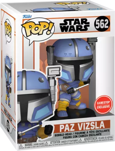 Funko Pop! Vinyl: Star Wars - Paz Vizsla - GameStop (Exclusive) #562