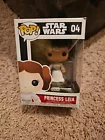 Funko Pop! Vinyl: Star Wars - Princess Leia #4 - Box In decent shape see pics!