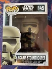 Funko Pop! Vinyl: Star Wars - Stormtrooper (Scarif) #145 With Pop Protector