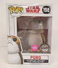 Funko POP! Vinyl Star Wars The Last Jedi Porg #198 Flocked Xmas Gift