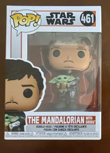 Funko Pop! Vinyl: Star Wars - The Mandalorian with Grogu #461