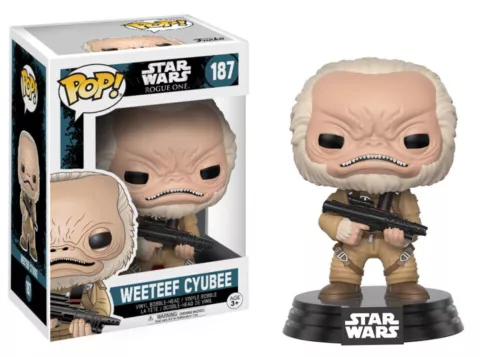 Funko Pop! Vinyl: Star Wars - Weeteef Cyubee #187