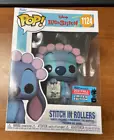 Funko Pop! Vinyl: Stitch in Rollers #1124 Shared Sticker Convention Brand New B