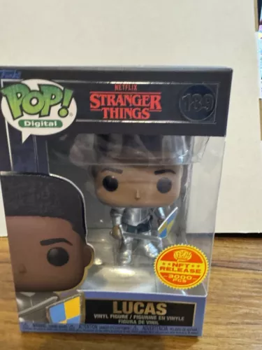 Funko Pop! Vinyl: Stranger Things - Lucas (Digital Pop! Release) - 189