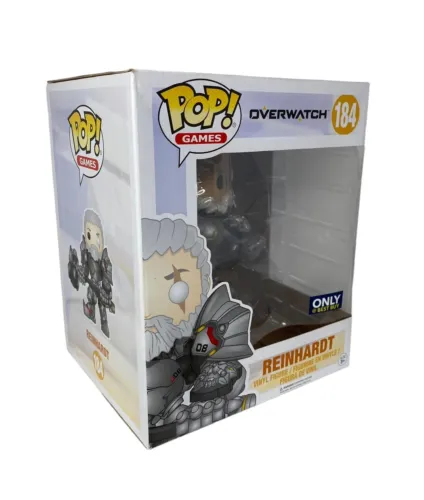 Funko Pop! Vinyl Super 6": Overwatch - Reinhardt (6 inch) - Best Buy (BB)