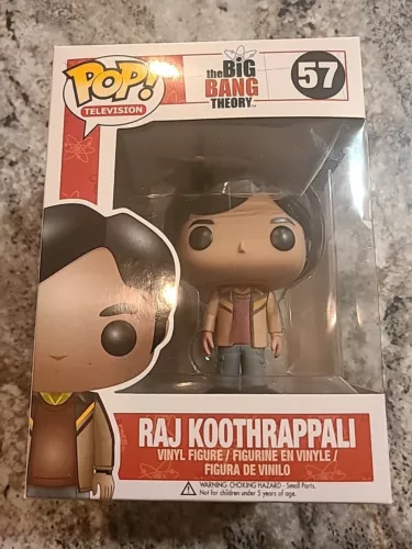 Funko Pop! Vinyl: The Big Bang Theory - Raj Koothrappali #57