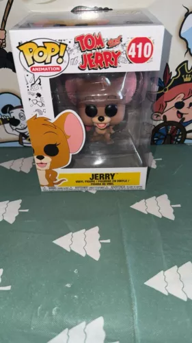 Funko Pop! Vinyl: Tom and Jerry - Jerry (w/ Dynamite) #410 With Protector