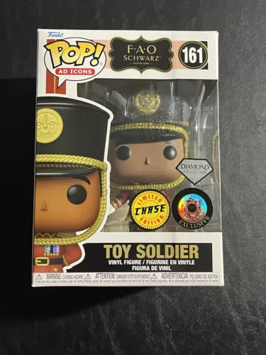 Funko Pop! Vinyl Toy Soldier FAO Schwarz Diamond Chase #161 w/Protector