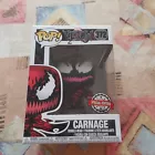 Funko Pop Vinyl Venom Carnage Axe hands 372 special edition