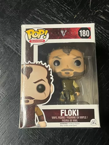 Funko Pop! Vinyl: Vikings Floki #180-Valuted Authentic