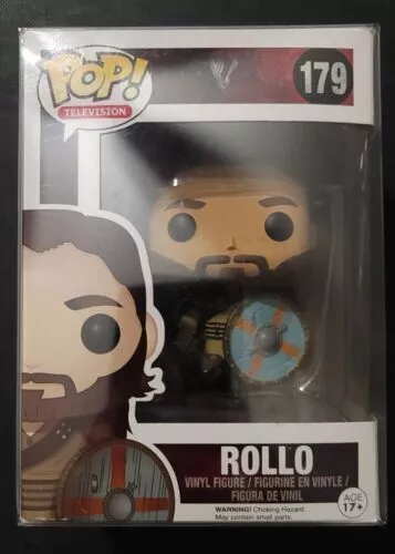 Funko Pop! Vinyl Vikings Rollo #179 Vaulted With Pop Protector