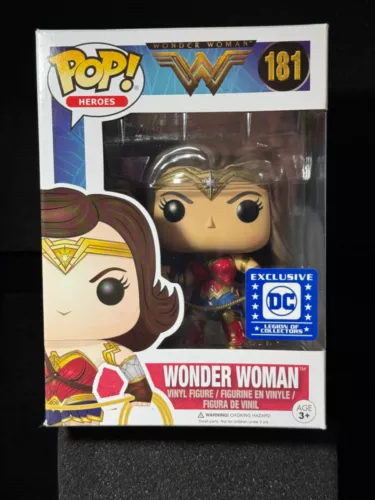 Funko Pop! Vinyl: Wonder Woman #181 - Legion Of Collectors Exclusive