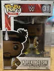 Funko POP Vinyl WWE #31 Kofi Kingston Free Pop Protector Figure