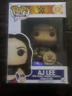 Funko Pop! Vinyl: WWE - AJ Lee - WWE (Exclusive) #12 With Pop Protector (b)