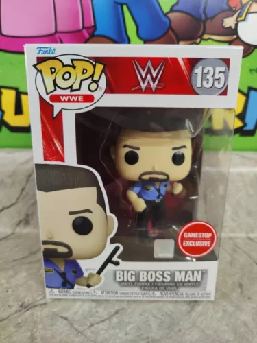 Funko Pop! Vinyl: WWE - Big Boss Man - GameStop (GS) (Exclusive) #135