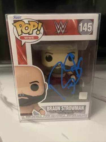 Funko Pop! Vinyl: WWE - Braun Strowman #145 Auto