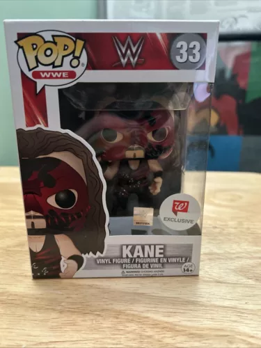 Funko Pop! Vinyl: WWE - Kane - Walgreens (Exclusive) #33 New! Vaulted!