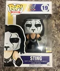 Funko Pop! Vinyl: WWE WCW - Sting #19 *RARE VARIANT* Vaulted Please read