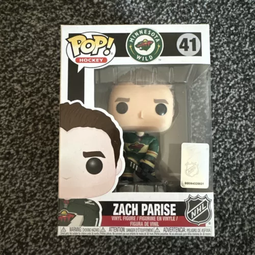 Funko Pop! Vinyl - Zach Parise - 41 - NHL - Minnesota Wild