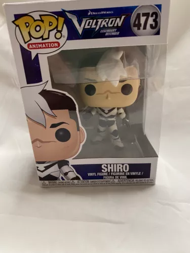 Funko Pop! Voltron Legendary Defender Shiro #473 Vinyl Figure Light Box Ware