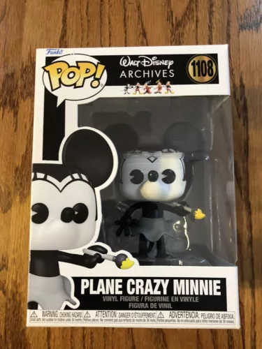 Funko PoP! Walt Disney Archives Plane Crazy Minnie Figure #1108