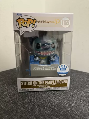 Funko POP! Walt Disney World 50th #1165 Stitch on the Peoplemover Exclusive