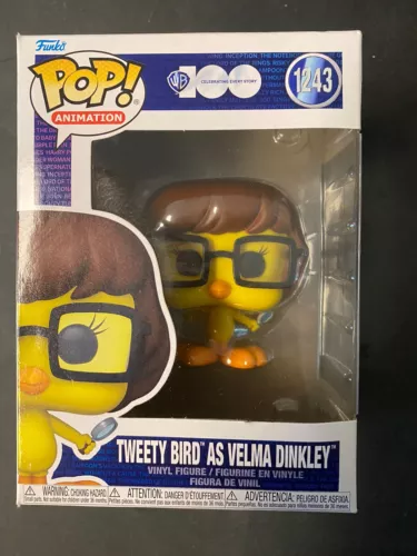 Funko Pop! Warner Bros. 100th - Tweety Bird As Velma Dinkley #1243