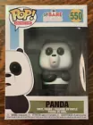 FUNKO POP~ WE BARE BEARS~ PANDA # 550 *NEW*