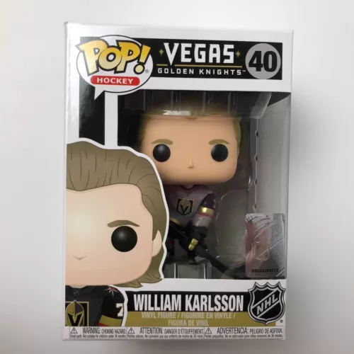 Funko POP! William Karlsson #40 NHL Hockey Vegas Golden Knights Home Dented Top