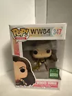 Funko POP Wonder Woman (2021 ECCC Exclusive) + Con Sticker, DC #347, WW84 Tiara