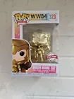 Funko Pop Wonder Woman 323 Golden Armor Ww84 Dc Heroes Special Edition Pop...