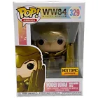 Funko Pop Wonder Woman #329 Vinyl Figure  Golden Armor Shield WW84 Hot Topic