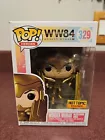 Funko Pop Wonder Woman Golden Armor Shield 329 Vinyl Figure Hot Topic Exclusive