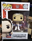 🇬🇧 Funko POP WWE #126 THE BRITISH BULLDOG Davey Boy Smith 🇬🇧