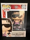 Funko Pop! WWE #25 Bret Hart NEW W/PROTECTOR