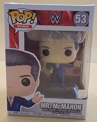 Funko Pop WWE #53 Mr. McMahon Vince McMahon In Blue Suit WWF....(#53)