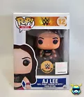 Funko Pop WWE AJ LEE #12 Sport Wrestling Collectible Vinyl Figure Hard Protector