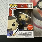 Funko Pop WWE BIG BOSS MAN #135 with POP PROTECTOR GameStop Exclusive