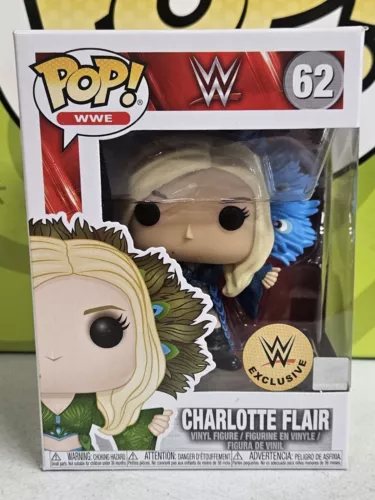 Funko Pop! WWE Charlotte Flair #62 Foot Locker WWE Exclusive