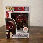 Funko Pop! WWE Kane Walgreens (Exclusive) #33 Top lid Damaged See Pic