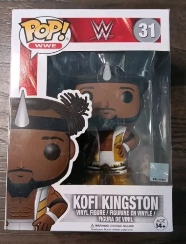 Funko POP! WWE Kofi Kingston #31, Vinyl Figure - NEW