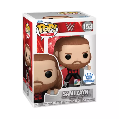 Funko Pop! WWE Sami Zayn 153 Shop Exclusive Wrestling Sports