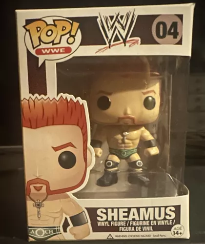 Funko POP! WWE Sheamus #4 Vinyl Figure. Vaulted